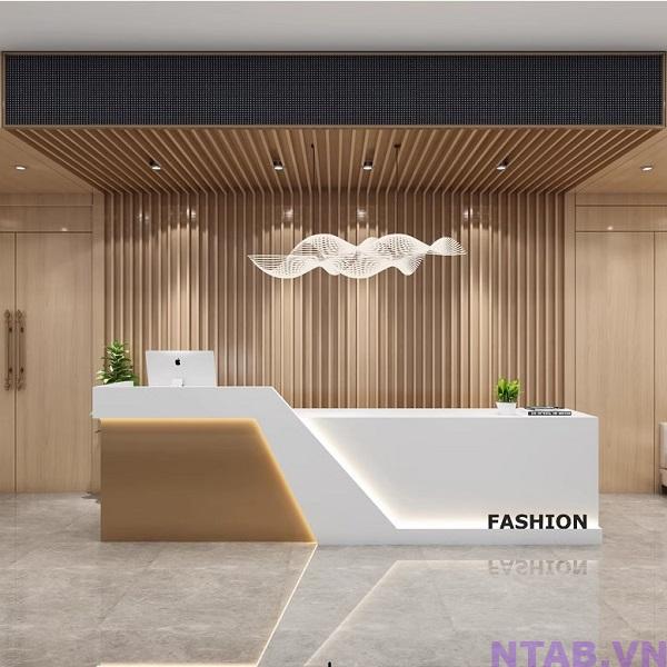 quay le tan nha khoa QLT006 Quầy lễ tân nha khoa QLT006