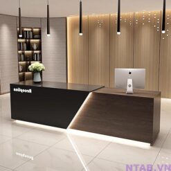 Quầy lễ tân sang trọng QLT003