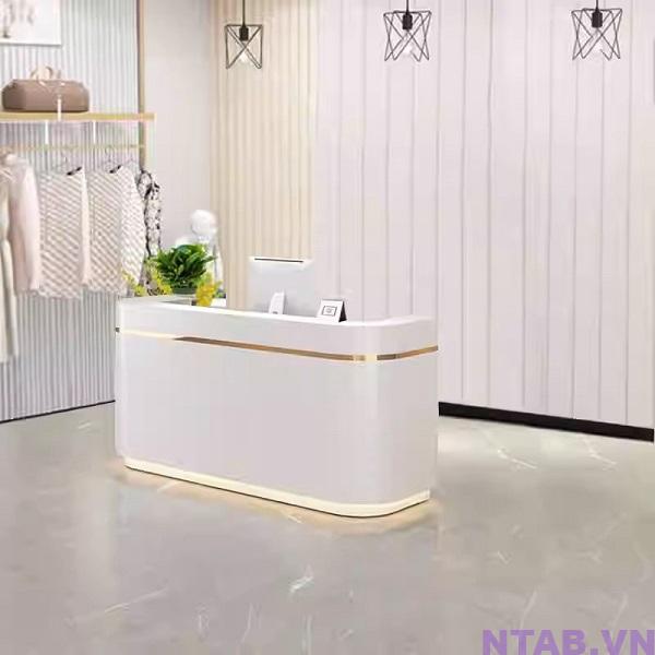 quay le tan spa QS001 Quầy lễ tân spa QS001