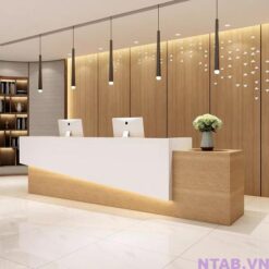 Quầy lễ tân spa sang trọng QS003