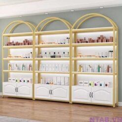 Kệ trưng bày mỹ phẩm 4m5 x 2m TTB017