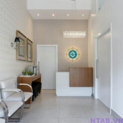 Quầy lễ tân 1m2 QLT040