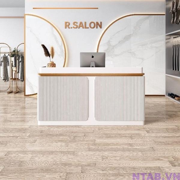 quay le tan 1m6 QLT048 Quầy lễ tân 1m6 QLT048