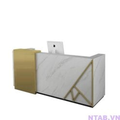 Quầy lễ tân sang trọng 2m4 QLT029