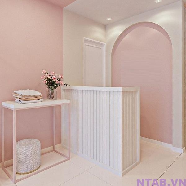 quay le tan spa 1m QLT043 Quầy lễ tân spa 1m QLT043