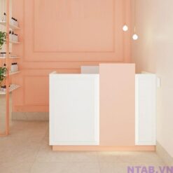Quầy lễ tân spa 1m2 QS011