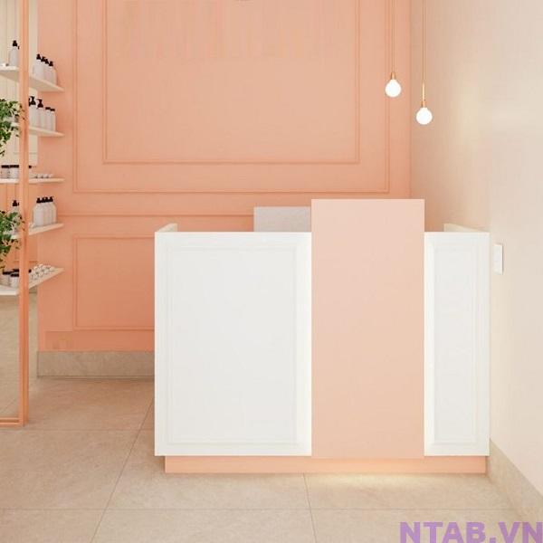 quay le tan spa 1m2 QS011 Quầy lễ tân spa 1m2 QS011