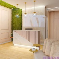 Quầy lễ tân spa QLT020