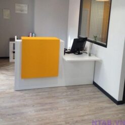 Quầy lễ tân văn phòng 1m8 QLT046