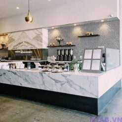 Quầy pha chế chữ L QB049