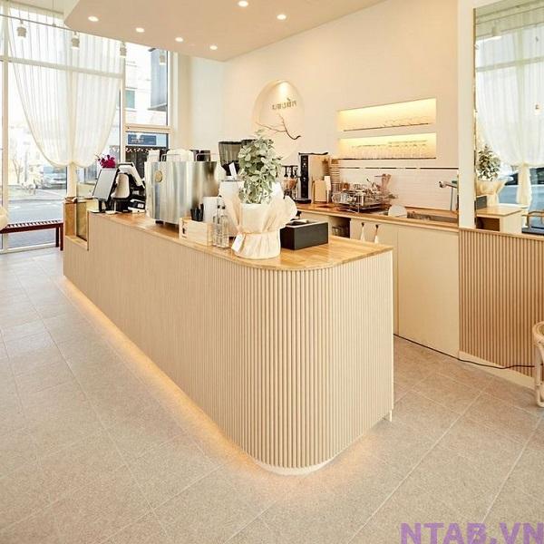 quay pha che op lam song nhua QB036 Quầy pha chế ốp lam sóng nhựa QB036