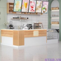 Quầy pha chế quán trà sữa QB022