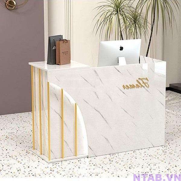 quay thu ngan spa 1m2 QS012 Quầy thu ngân spa 1m2 QS012