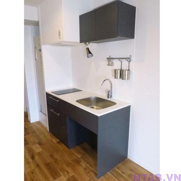 tu bep go cong nghiep 1m x 60cm TB011 Tủ bếp gỗ công nghiệp 1m x 60cm TB011