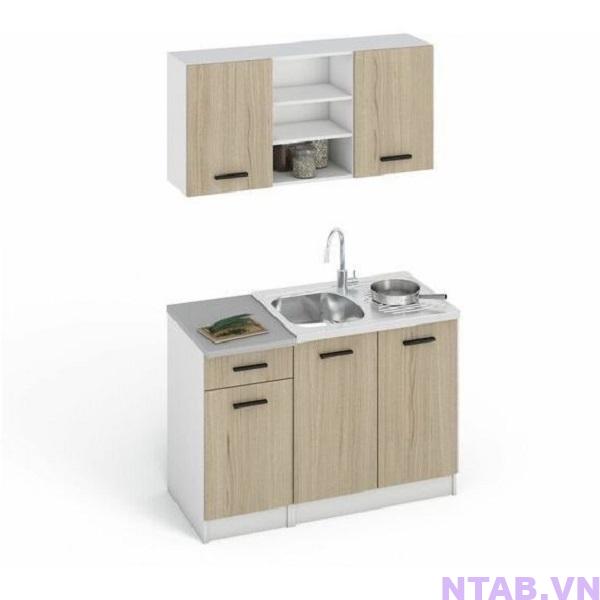 tu bep mini go cong nghiep TB009 Tủ bếp mini gỗ công nghiệp TB009