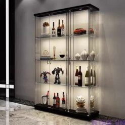 Tủ kính trưng bày 1m2 x 1m8 TTB050