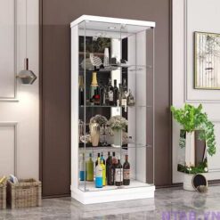 Tủ kính trưng bày 90cm x 1m8 TTB051