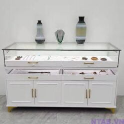 Tủ kính trưng bày trang sức 1m4 x 1m TTS002