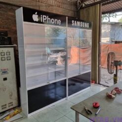 Tủ trưng bày điện thoại 2m4 x 1m2 TDT001