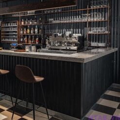 Quầy pha chế chữ L 1m8 x 3m QB059