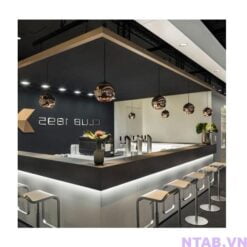 Quầy pha chế chữ L 2m x 3m QB065