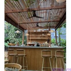 Quầy pha chế chữ U QB057