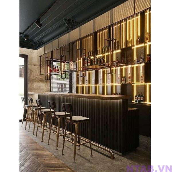 quay pha che op lam den 3m QB061 Quầy pha chế ốp lam đen 3m QB061