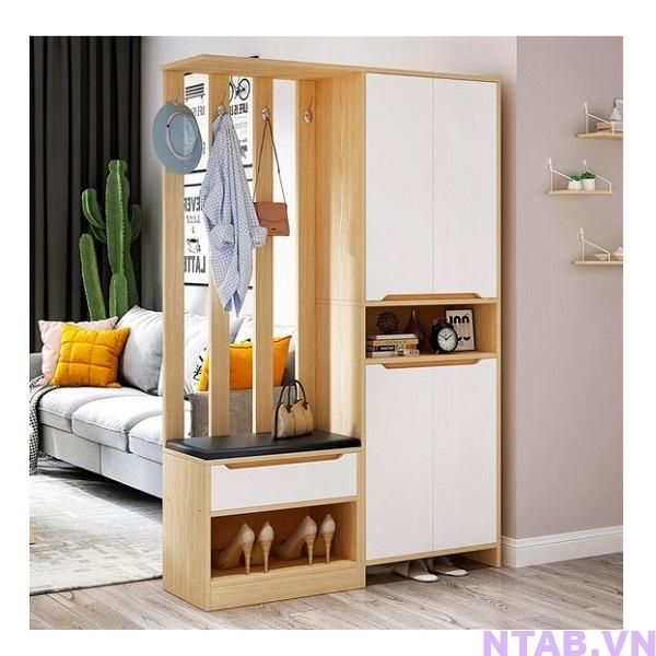 tu vach ngan phong khach TVN012 Tủ vách ngăn phòng khách TVN012