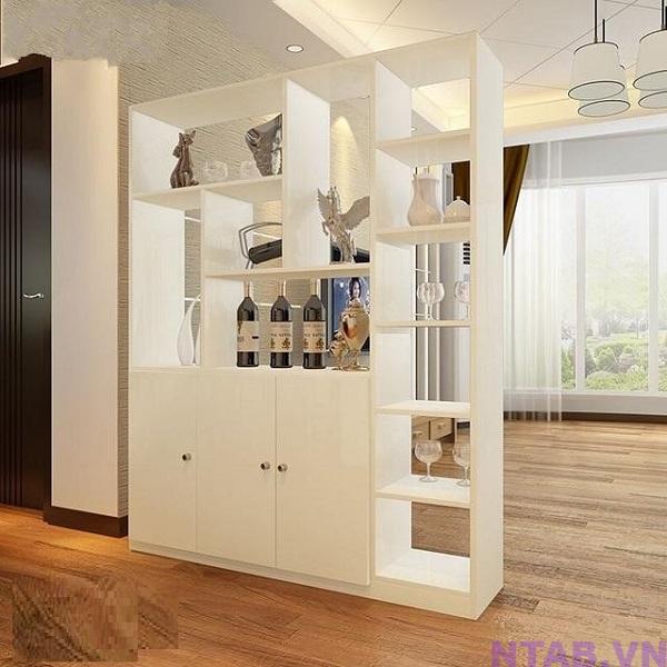 tu vach ngan phong khach TVN014 Tủ vách ngăn phòng khách TVN014