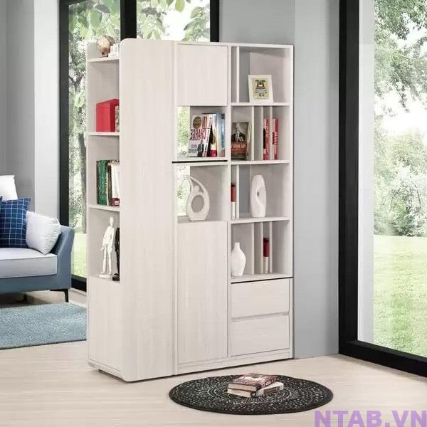 tu vach ngan phong khach TVN018 Tủ vách ngăn phòng khách TVN018