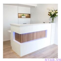 Quầy lễ tân 2m giá rẻ QLT071