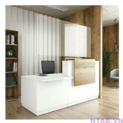 Quầy lễ tân văn phòng 1m8 QLT067