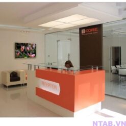 Quầy lễ tân 2m QLT091