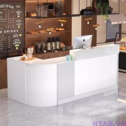 Quầy pha chế bo cong 2m x 1m2 QB078