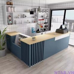 Quầy pha chế chữ L 2m x 1m4 QB073