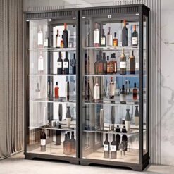 Tủ trưng bày rượu cao cấp 1m6 x 2m TTB068