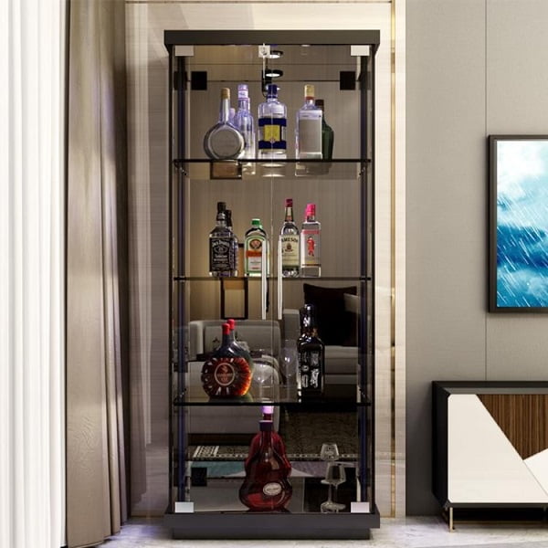 tu trung bay ruou sang trong TTB065 Tủ trưng bày rượu sang trọng TTB065